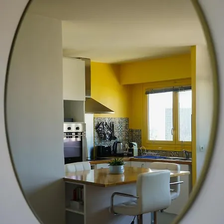 Vue panoramique sur Paris : Sublime appartement au centre de Courbevoie Extérieur photo